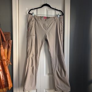 Women's Craghoppers Nosilife Insect Shield Tan Hiking Pants UK16S